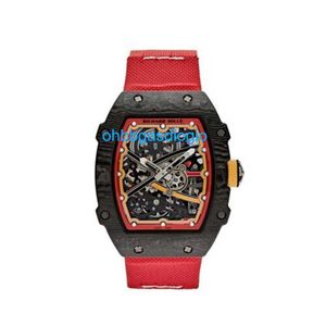 Механические автоматические часы RM Luxury Watch Mills Alexander Zverev RM67-02 Мужские часы OHSD