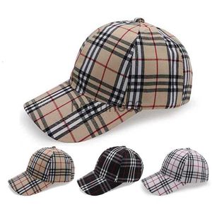 Designerskie czapki piłki dla mężczyzn Kobiety Springsummer Nowy modzie szachownica baseballowa dla mężczyzn i kobiet Sunshade i filtra przeciwsłoneczne Hip Hap Hat Regulowane czapki czapki czapki czapki