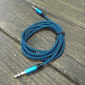 2024 3.5 Jack Audio Cable Jack 3,5 mm hane till manlig tyg Audio Aux -kabel för iPhone -bilhögtalartrådsledningsledning för iPhone för iPhone