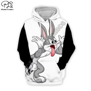 PLstar Cosmos Anime Bugs Bunny colorful cartoon tracksuit newfashion 3DPrint HoodieSweatshirtJacketMen Women funny s7 Y2007046464695