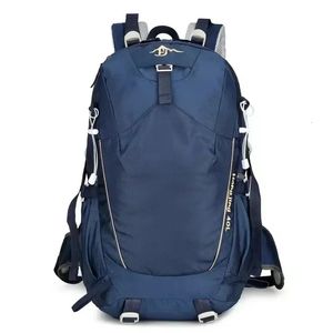 40l Outdoor Wandercamping -Rucksackbeutel Männer im Freien wasserdichte Lichtkletterbeutel Frau Radfahren Rucksack mit wasserdichten Abdeckung 240520