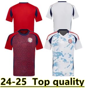 2024 Costa Rica Soccer Jerseys Men Kit National Team Contreras Campbell Bennette Tejeda Venegas Ruiz Aguilera Salas 25 24 Football Shirt 2024 Home Away Red White 8888