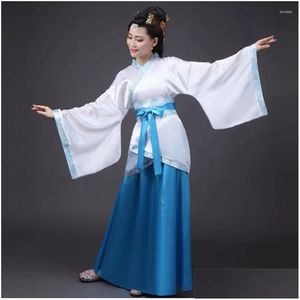 Stage Wear Classical Hanfu Costume Women Tang Male Traditional Chinese Ancient Woman Dance Costumes For Folk Drop Delivery Apparel Dhvrj