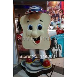 bread mascot custom dress Cartoon mascotte carnival fancy costume Mascot Costumes