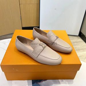 Designer de lã de lã de lã de lã de salpicos capréns capri-de-mulher Top Sapatos de couro grão de grão de grão casual Itália Design Sapatos leves e confortáveis 5.17 05