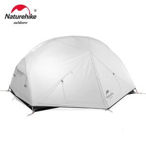 Mongar 2 barraca de 2 tenda de mochila 20d Ultra Light Travel Ten Tent de caminhada à prova d'água Tent de acampamento ao ar livre 240516