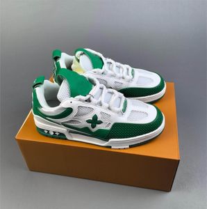 2024 летние дышащие классические мужские женщины повседневные любители обуви дизайнерские кроссовки печать с низким разрезом зеленый красный белый белый кроссовка 39-44 Z21