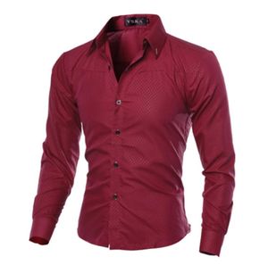 famous brand mens shirt long sleeve casual slim fit mens dress shirts check plaid camisa social masculina plus size 5xl6728109