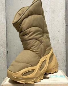 Designer Boots Knit Runner Boots Socks Speed Slip On Sneaker Snow Sul Khaki Stone Beige Black Knitting Footwear4701610