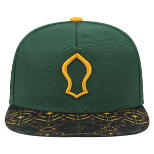 Fashion Graffiti Hip Hop Brim Brim Hat Bordery Baseball Cap colorido Capéu impresso