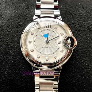 AAAA CRATRE DESIGNER Высококачественные автоматические часы Blue Balloon Series W4BB0021 Watch с оригинальной коробкой