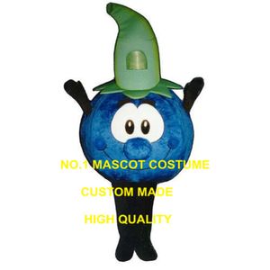 Happy Fruit Mascot Costume Dorosły Rozmiar zdrowej żywności Kreskówki Blueberry Costiums Karnawał Fancy Dress Suit 2537 Mascot Costumes