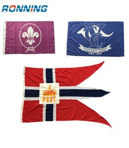 Flag 3x5ft personalizzato 90x150cm Azienda pubblicitaria logo sport club all'aperto banner digitale banner e bandiere Grommets in ottone2295883