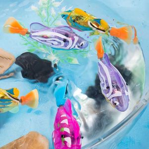 Aircraft Modle Gat Toy Interactive Machine Interactive Mermaid LED Attivazione dell'acqua leggera Cat Swimming Pesce giocattolo giocattolo gatto giocattolo gatto pesce gatto S2452022