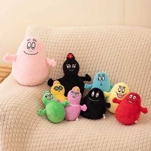 Dolgulu peluş hayvanlar karikatür barbapapa peluş oyuncak bebek yumuşak dolgu bebek rahat yumuşak hediye oyuncak ev dekorasyon kız çocuk doğum günü hediyesi d240520