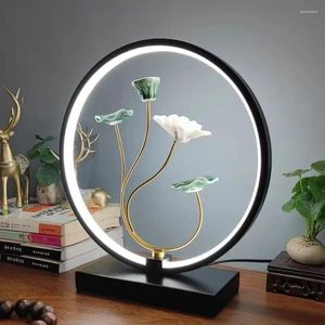 Lampy stołowe Lotus Light For Room Decor Esthetic Living Good Pomysły Prezenty Dekoracje domu Wesoły Święta