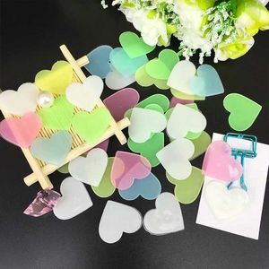 LED TOYS 40 luminous Heartshed Wall Stickers高品質の蛍光ナイトグローステッカーChildrens Room Decoration Toys S2
