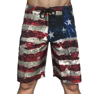 Minimalist national flag new unlicensed elastic beach men's quick drying surfing pants five point shorts M520 35