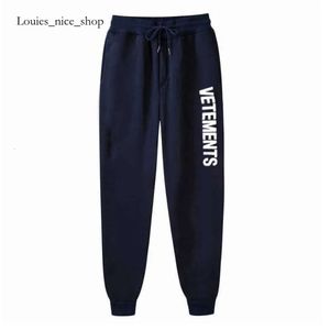 Vetements Hosen Vetements Jeans Vetements Herren -Jogginghosen Vetements Vetements Print Joggers Lounge Hosen Taschen Outdoor Wanderhose Streetwear 24SS 937