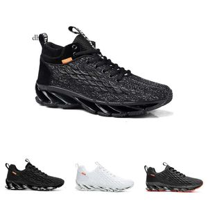 Top Quality Non-Brand Running Shoes For Men Triple Black White High Fashion Blade Personality Shoe Mens Trainers Outdoor Sports Sneakers Ce