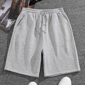 Shorts maschile sciolti oversize casual e confortevole da viaggio da viaggio sport shopping coulishing color per la primavera estate