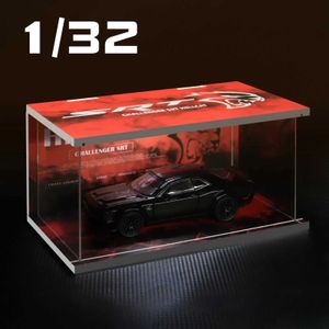 Diecast Model Cars 1 32 1 24 PVC Material Lighting Parking Lot Assembly Toy Diecast Alloy Model Car Garage DIY Scene Collection Display Car Gifts Y2405204GHI