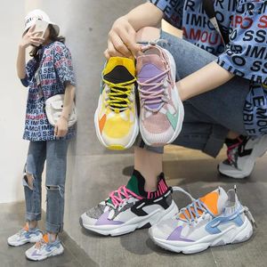 Scarpe per il fitness Donne Sneaker Sneakers Summer Mix Color Fashion Vulcanize