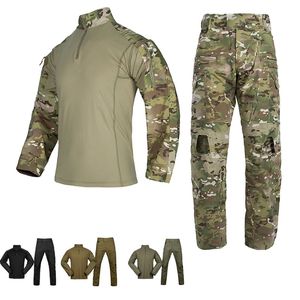 Jungle Hunting Shooting Gear G4 Shirt Pants Set Battle Dress Uniform Tactical BDU Set Combat Clothing Camouflage Clothes No05-037