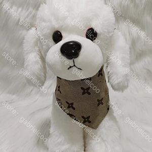 Regulowany projekt psa psa Saliva Ręcznik Pet Salif Brązowy szary klasyczny logo pies trójkąt jadalny szalik