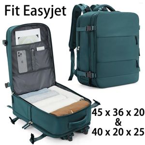 Backpack EasyJet Cabin Bag 45x36x20 40x20x25 Ryanair Carry-Ons Women/Men Men Airplane Tamanho do laptop