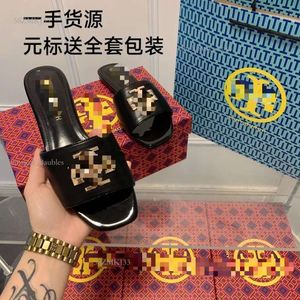 ToryBurche Sandal Women's Summer Toryb Sandal Designer Shoe Outerwashion Tori Tori Sandal本物のレザー特大のボトムサンダルビーチシューズサンダル302