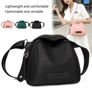 Su geçirmez kabuk crossbody çanta kadınlar için naylon küçük omuz modaya uygun telefon çanta geniş ayarlanabilir kayış 240509