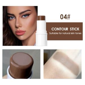 QIBEST Face Makeup Bronzer Stick Cream Rouge Tint Contouring Makeup Cosmetic Highlighter Bronzer Pen Women Face Illuminator 7.2g