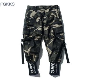 FGKKS MĘŻCZYZNA CAMUKEFLAGE CARGO PNTY MOSYKA MASA MĘŻCZYZNA HIP HOP PENTY PENTY MEN039s