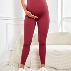 Maternity Belly The Women's Pregnancy Over Yoga Pants Active Wear Workout Leggings F240522