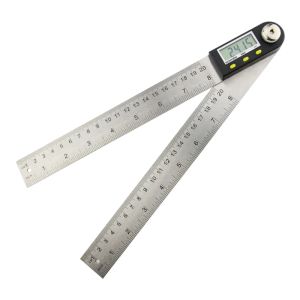 Digitaler Prognose Goniometer elektronischer Carpenter -Werkzeuge Goniometro -Winkelfinder Mehrwinkel -Messlineer Digitalwinkelmesser