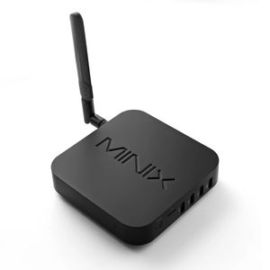 Minix Mini PC bez instalacji wstępnie zainstalowanego 4 GB/64 GB EMMC 5.1/VESA MOUNT/DUAL-BAND Wi-FI/Gigabit Ethernet/4K/Mini DP NEO Z83-4U