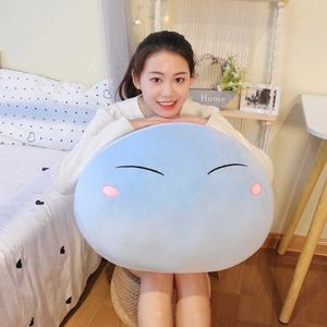 Cuscini peluche figure anime giocattolo quel tempo mi sono reincarnato come slime rimuru tempest cosplay cuscinetto cuscino peluche bambolo cuscino giocattolo regali