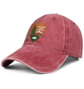 Stylish National Park Service NPS unisex denim baseball cap coola klassiska hattar vintage gammal blixt guld kamouflage amerikansk flagga gay 6000287