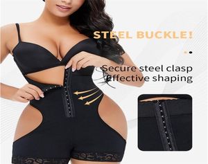 Women039s Shapers Breattable Private Label Shapewear Corset High midje mage Kontroll Butt Lifter Body Shaping Panty D096A258P8055378