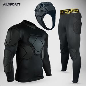 Design Protection Protection Protection Equipamento Gerente de futebol Jerseys Goleiro de futebol Capacete do joelho Protetor de joelho 240520