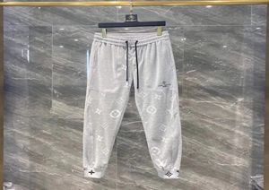 20SS France Última primavera verão Moda Itália Pant Velvet Jacquard Men Women Casual Cotton Cotton Baseball Triângulo Pontas Gray1932794