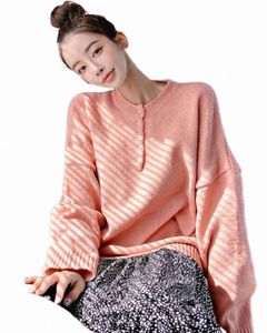 Women039s swetry Dazy Day Drop Rame Button Half Placket SWEATER E8H095989662505899