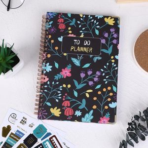 To Do Planner Notebook Diary Weekly Agenda Goal Habit Schedules Journal Notebooks Stationery Office School Supplies