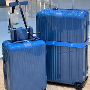 RIM0 mala de mala de luxo bagagem de designer com roda com roda de alta qualidade masculino masculino caso de registro de caso com tampa de poeira