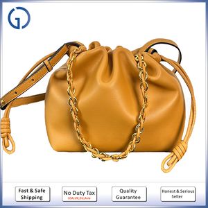 7A Дизайнерская сумка фламенко кошелек сцепление в телячья кожаная кожа мини -персик цветут плеч