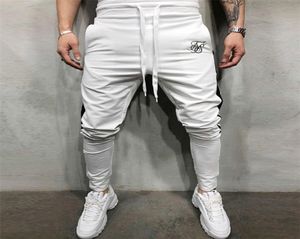 Siksilk Jogging Mężczyźni Sport Spodnie spodnie Gym Pants Men Joggers Bawełniane ścieżki Slim Fit Pants kulturystyka