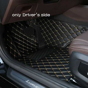 Floor Mats Carpets WZBWZX Custom Leather Car Floor Mat For Ford Focus Kuga Ecosport Explorer Mondeo Fiesta Mustang Auto Accessories Car-Styling T240521