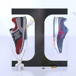 Ruota a 360 gradi Sneaker Sneaker mobile ESPETTO MAGNETIC SCARPA DI LEVITAZIONE GAP 20MM UK US US EU AUS 240518