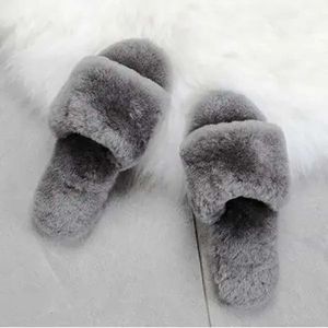 Fluff Women Sandals Chaussures Grey Grown Pink Womens Soft Slides Slipper Keep Warm Slippers S 6ea s s